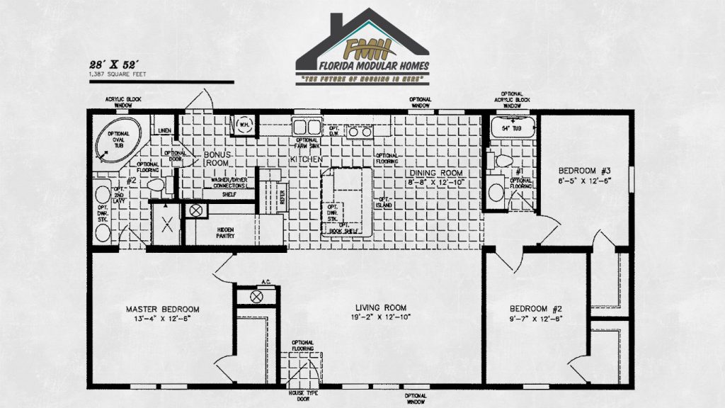 The Flagler Florida Modular Homes