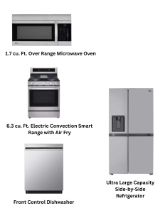 Standard Stainless Steel Appliances